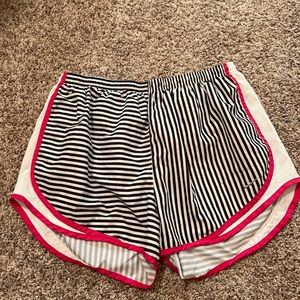 Women’s striped Nike shorts